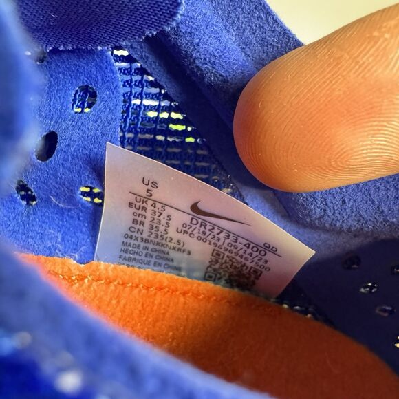 Nike Zoom Mamba 6 'Racer Blue Lime Blast' DR2733-400 size Men 5 / 6.5 Women - Picture 7 of 7